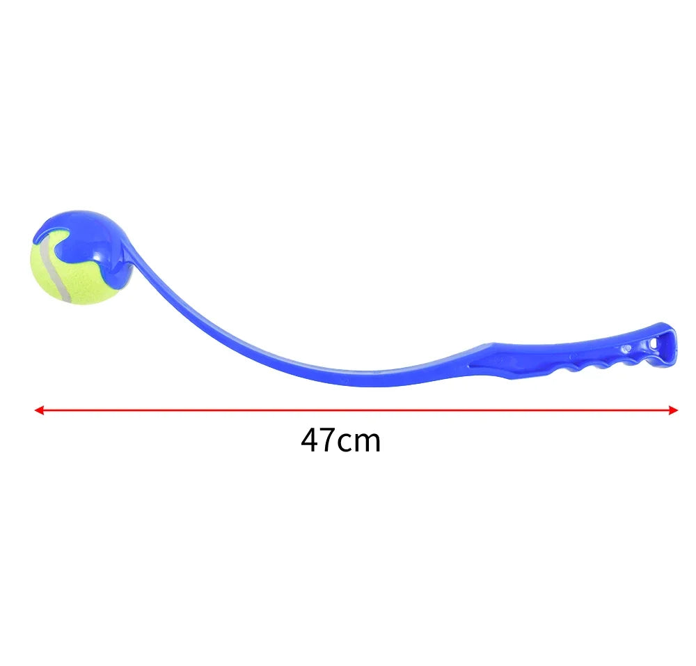 Outdoor Tennis Training Ball Thrower Interactive Toy