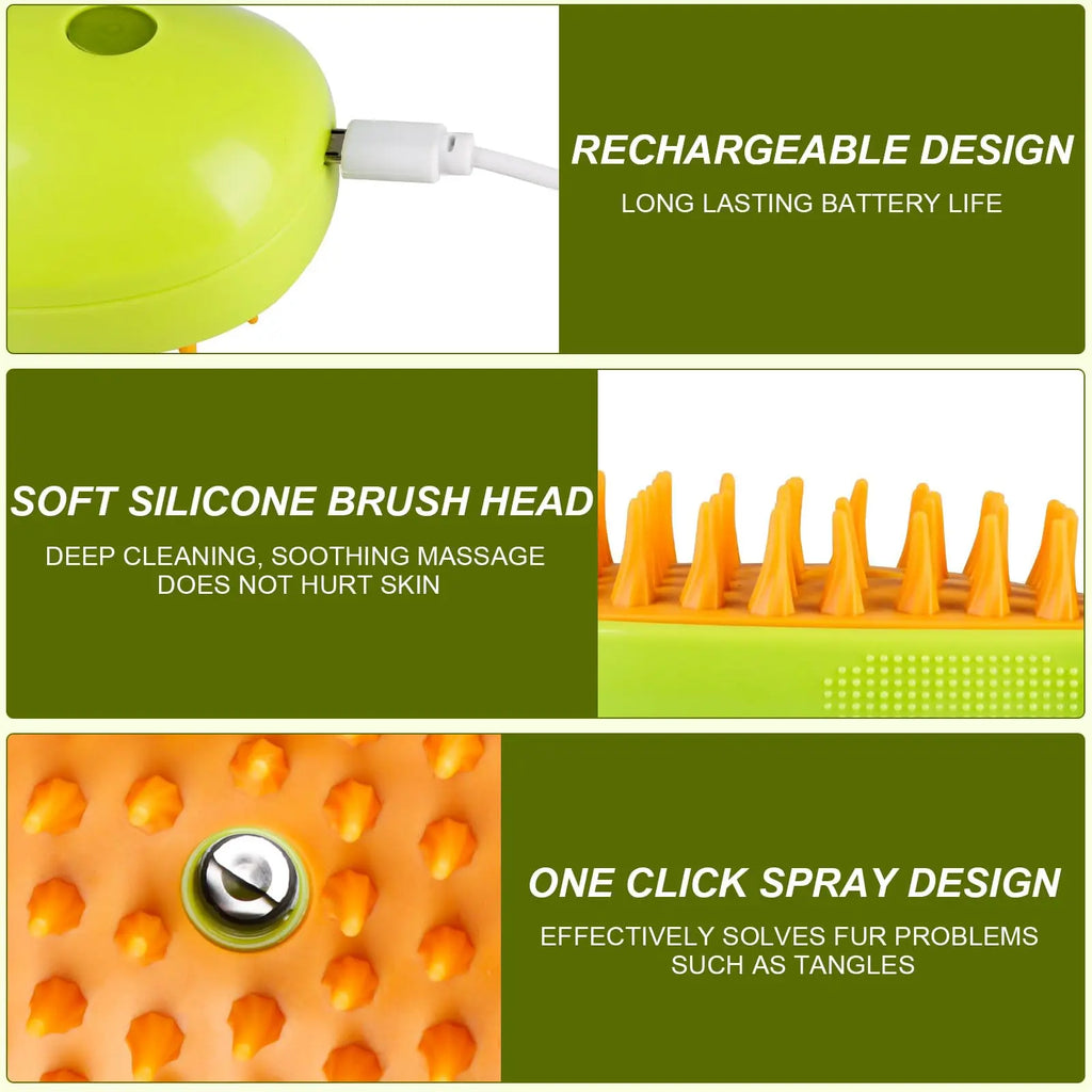 Rechargeable Steam Brush