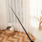 Four-Section Telescopic Cat Rod - Extendable, Metal Material