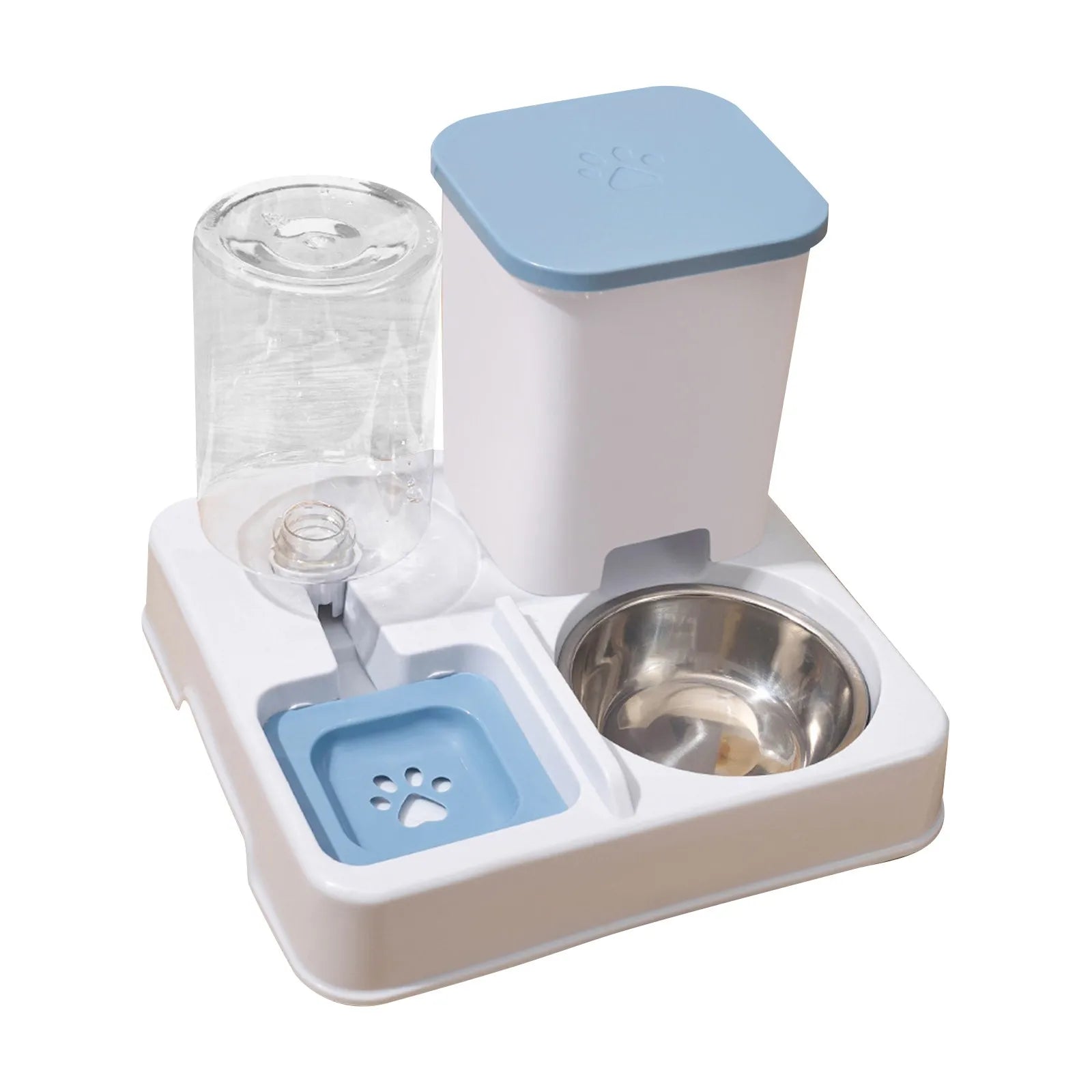 2 in 1 Non-slip Automatic Pet Feeder and Water Dispenser