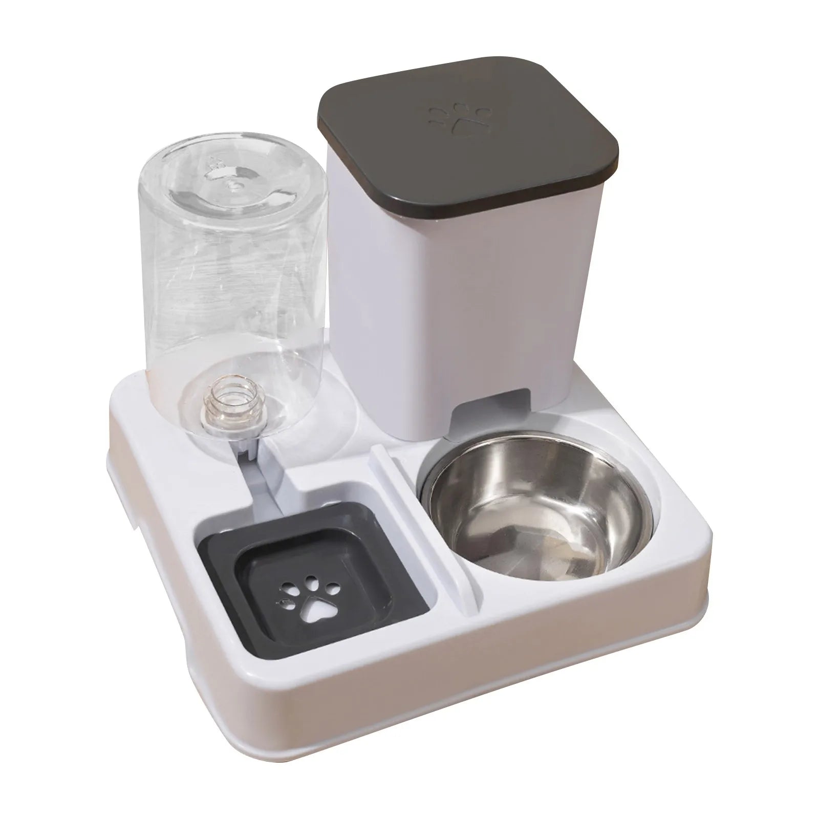 2 in 1 Non-slip Automatic Pet Feeder and Water Dispenser