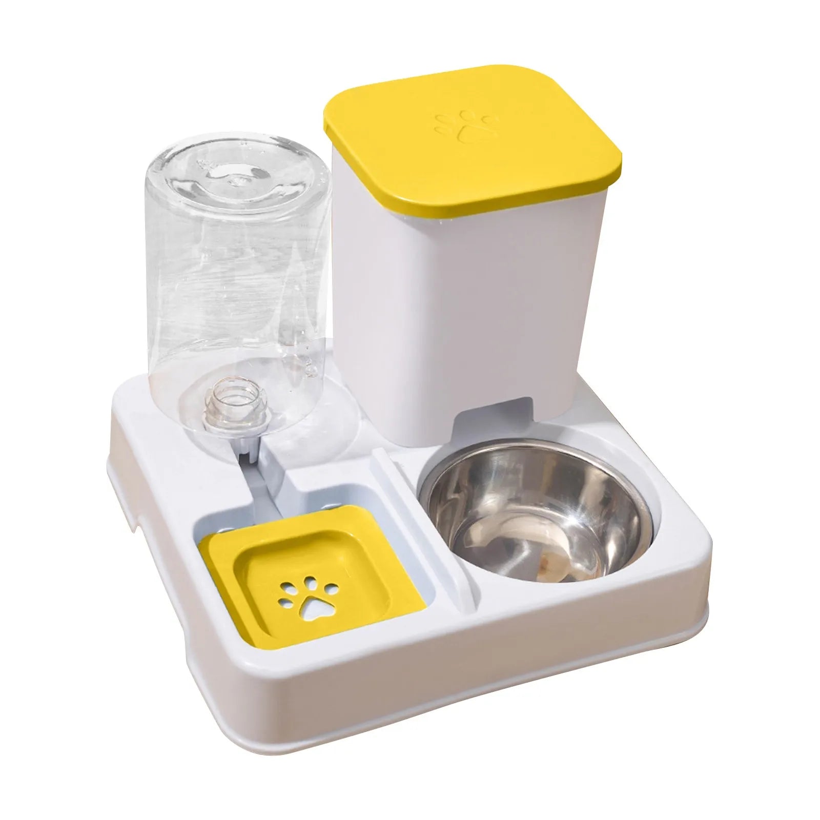 2 in 1 Non-slip Automatic Pet Feeder and Water Dispenser
