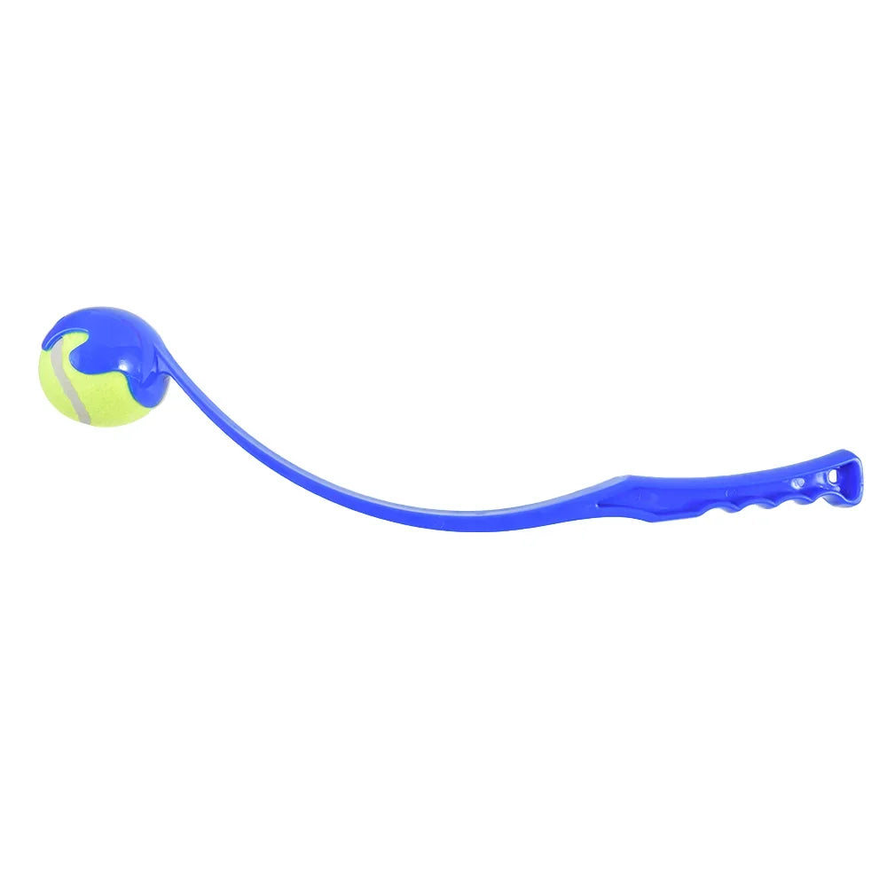 Outdoor Tennis Training Ball Thrower Interactive Toy